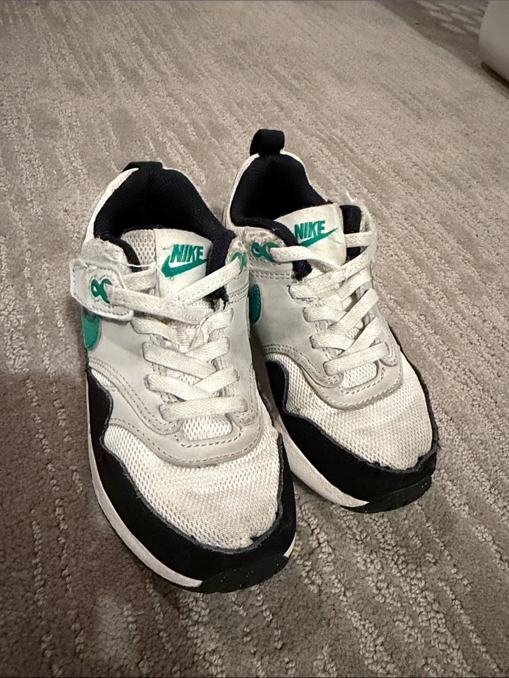 Nike Kids Sneakers - Teal, Black & White